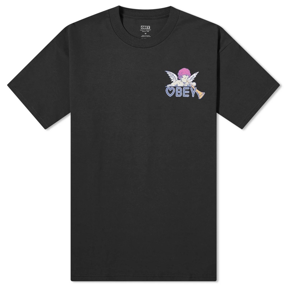OBEY BABY ANGEL T-SHIRT - Size Large